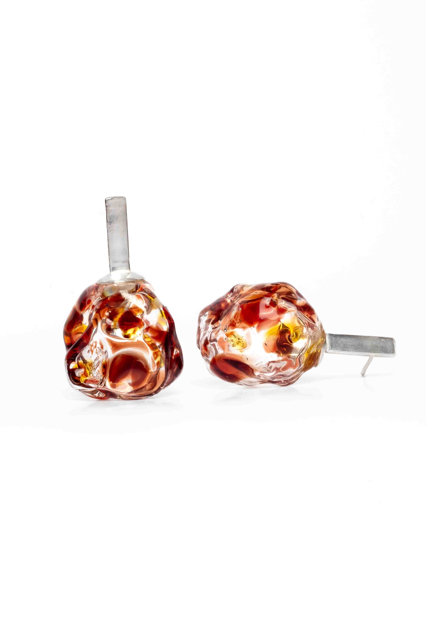 Red Soplo M Earrings