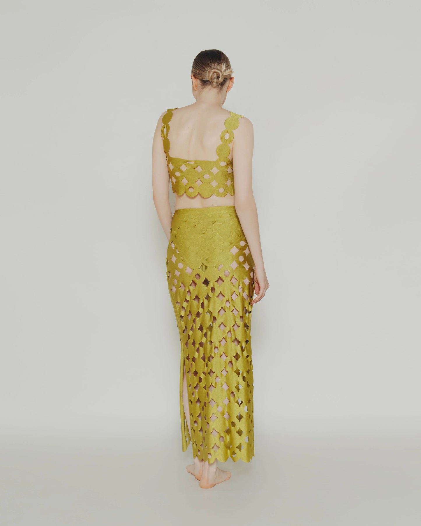 Cesto do Mar Skirt Set Pistachio
