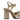 Alessia Sandals Gold