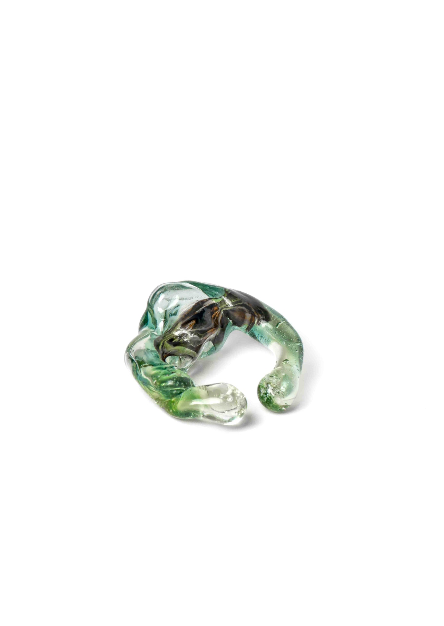Green Soplo Earcuff