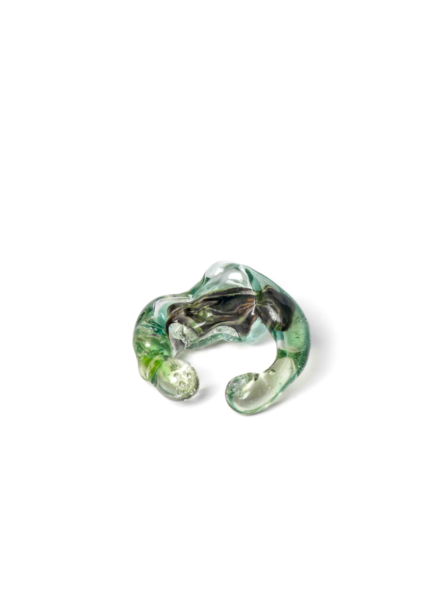 Green Soplo Earcuff
