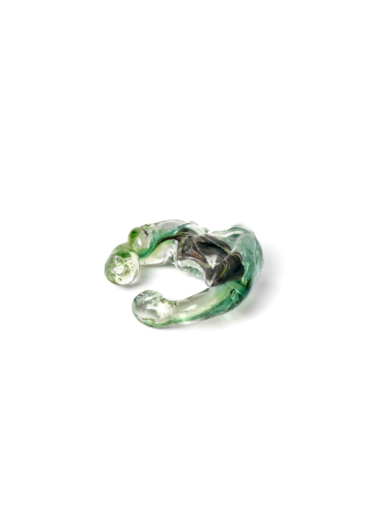 Green Soplo Earcuff