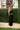 Long Iris Skirt Set Black
