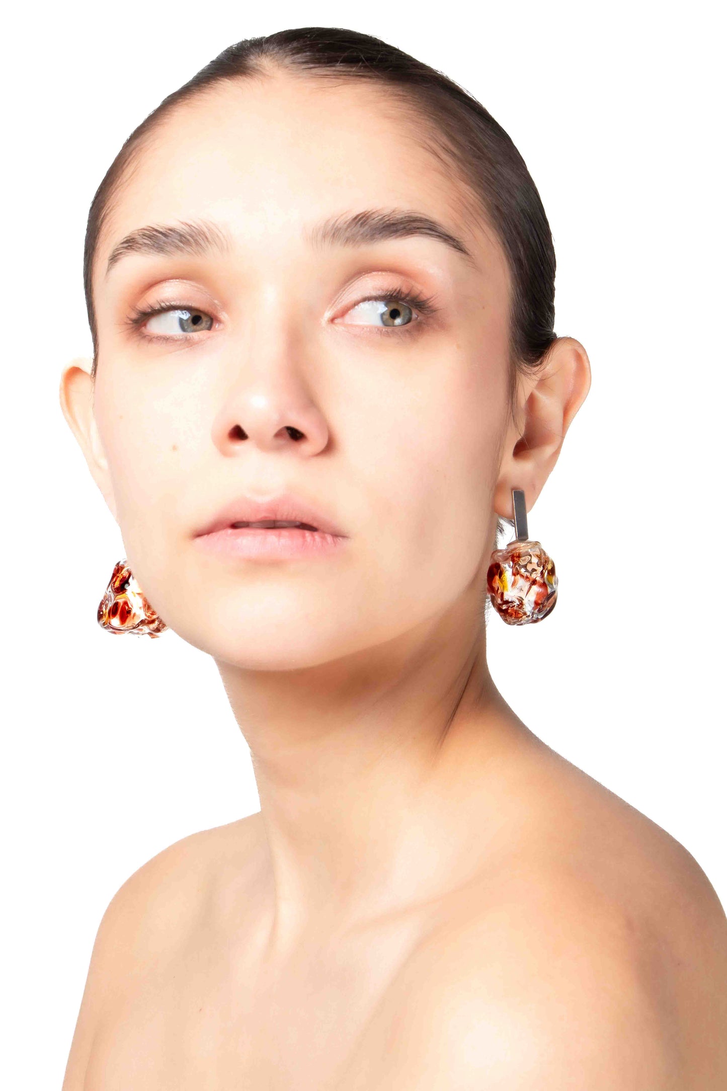 Red Soplo M Earrings