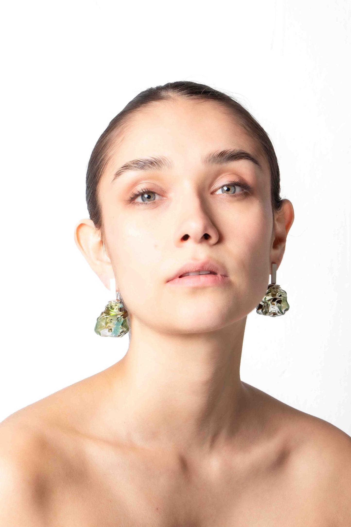 Green Soplo M Earrings
