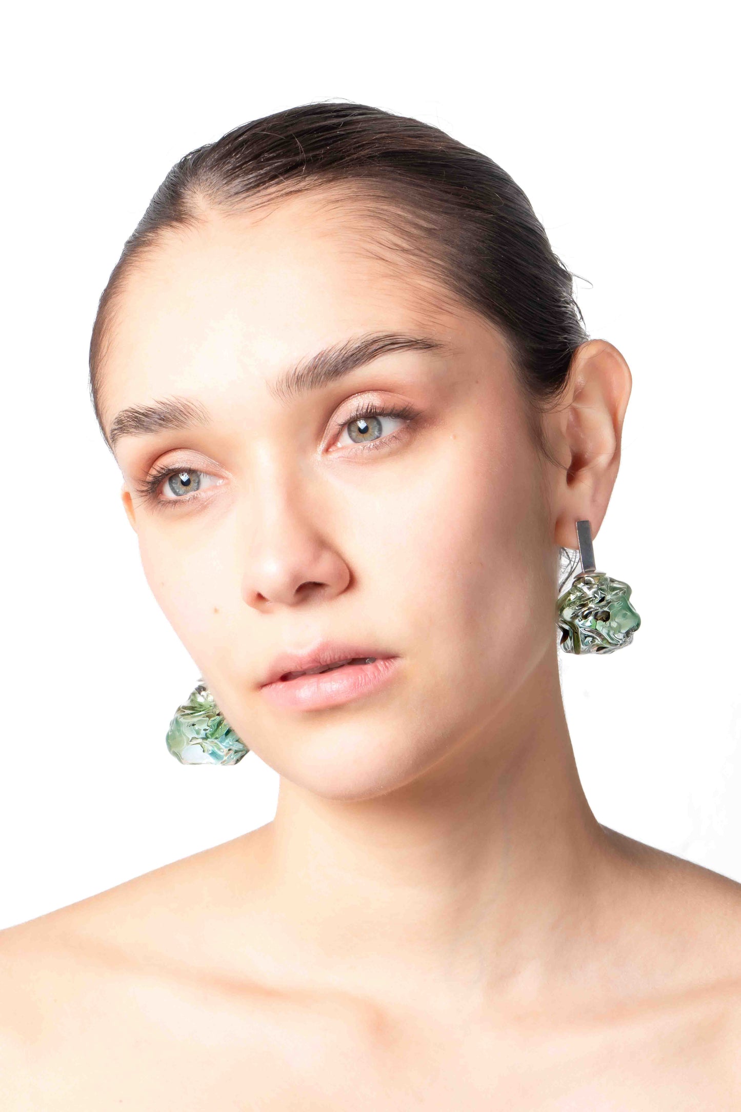 Green Soplo M Earrings