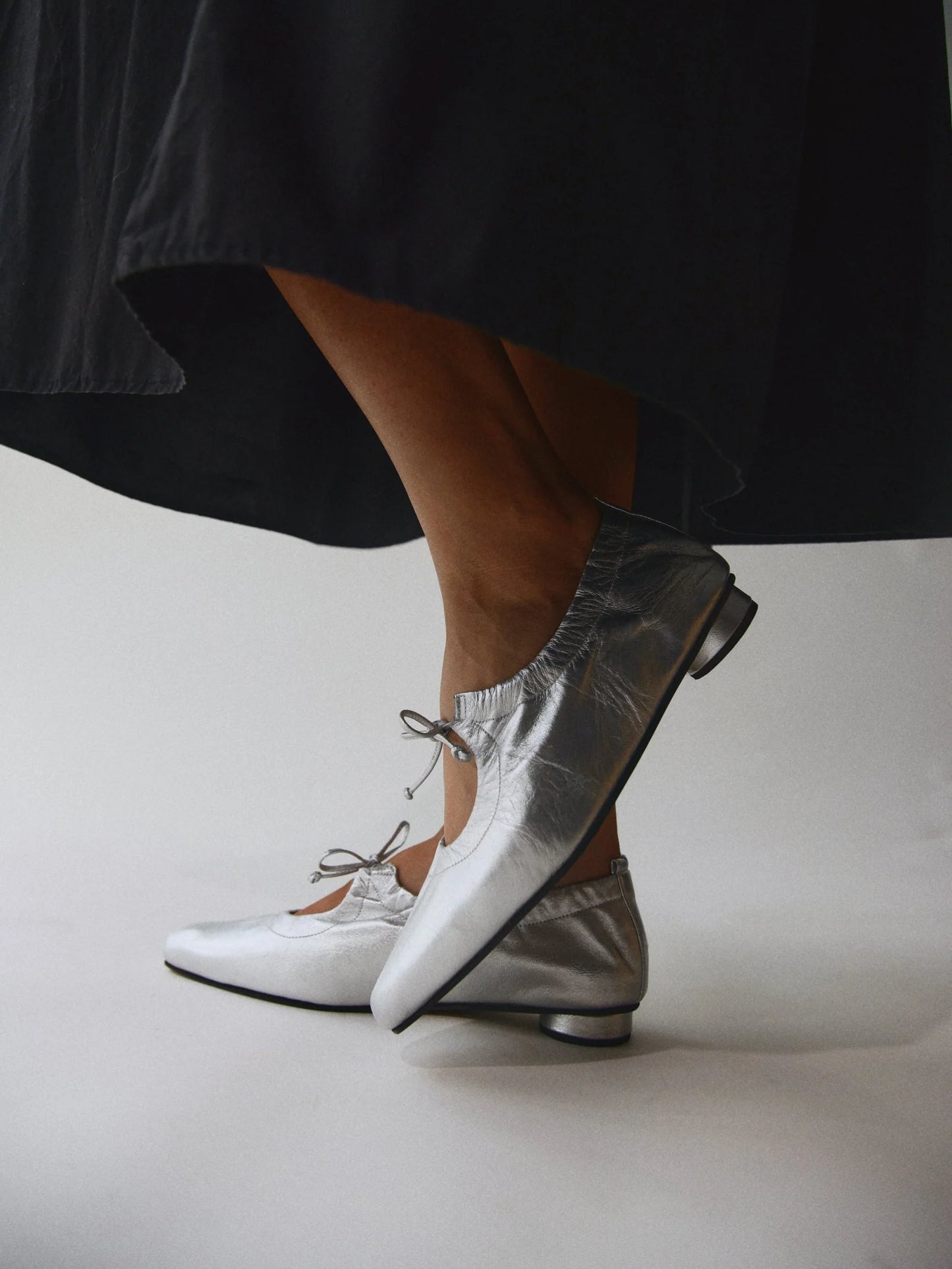 Gemma Flats Silver