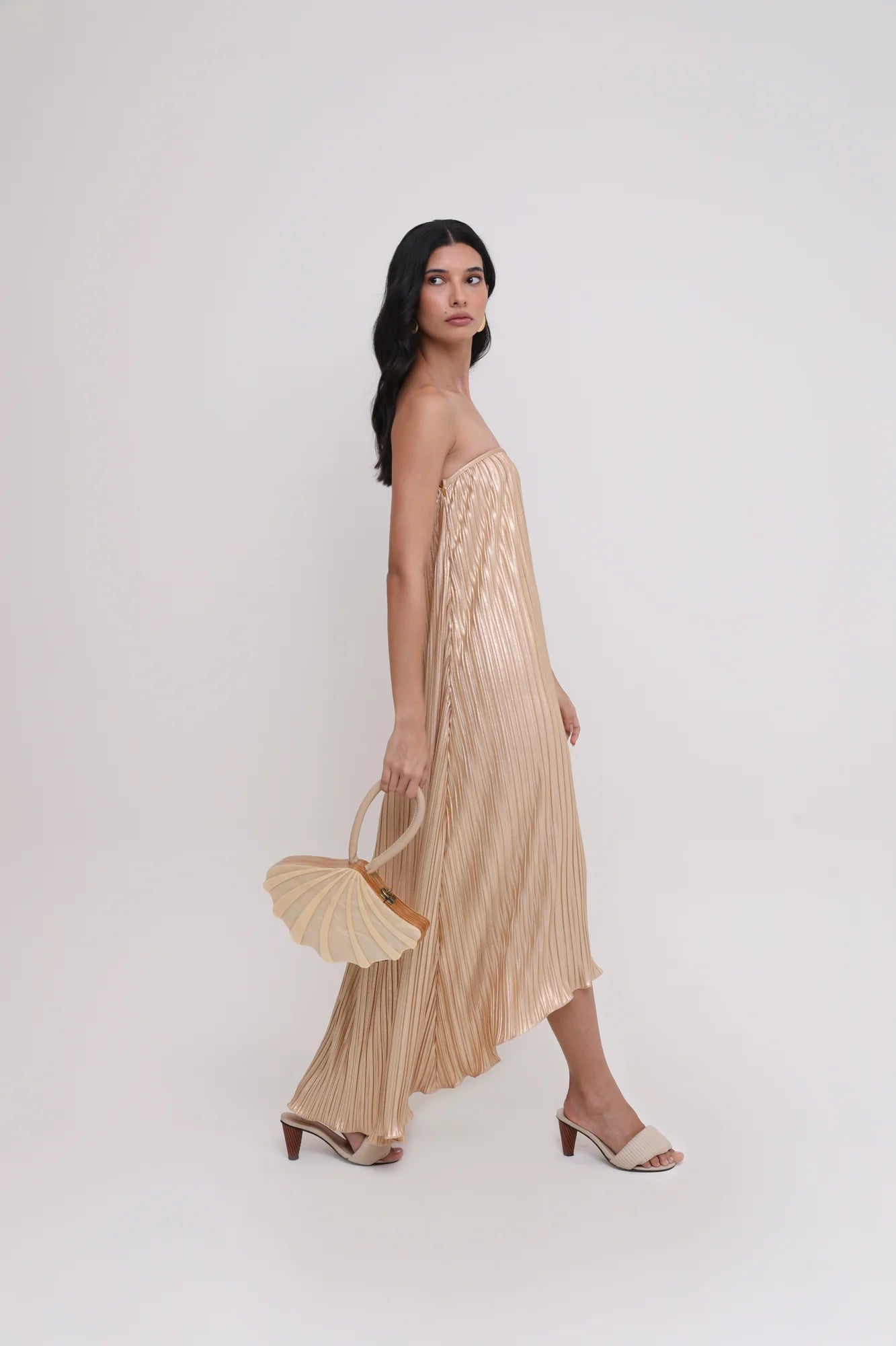 Solis Dress Gold