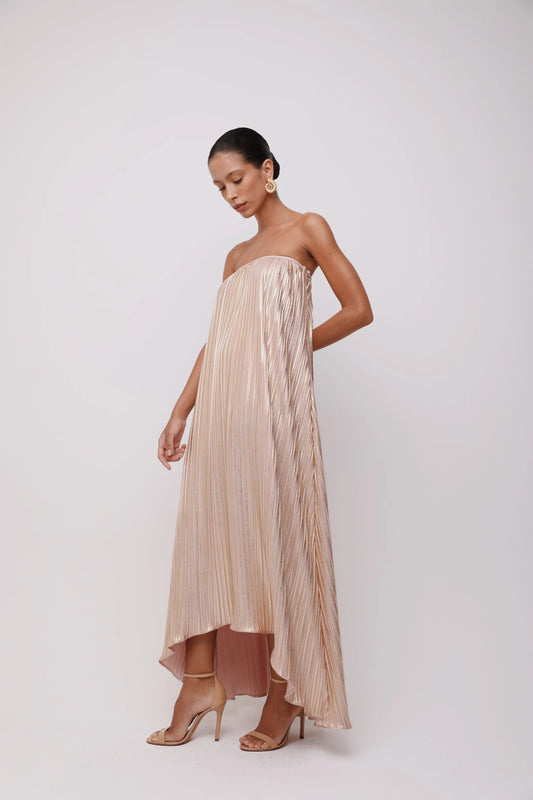 Solis Dress Gold