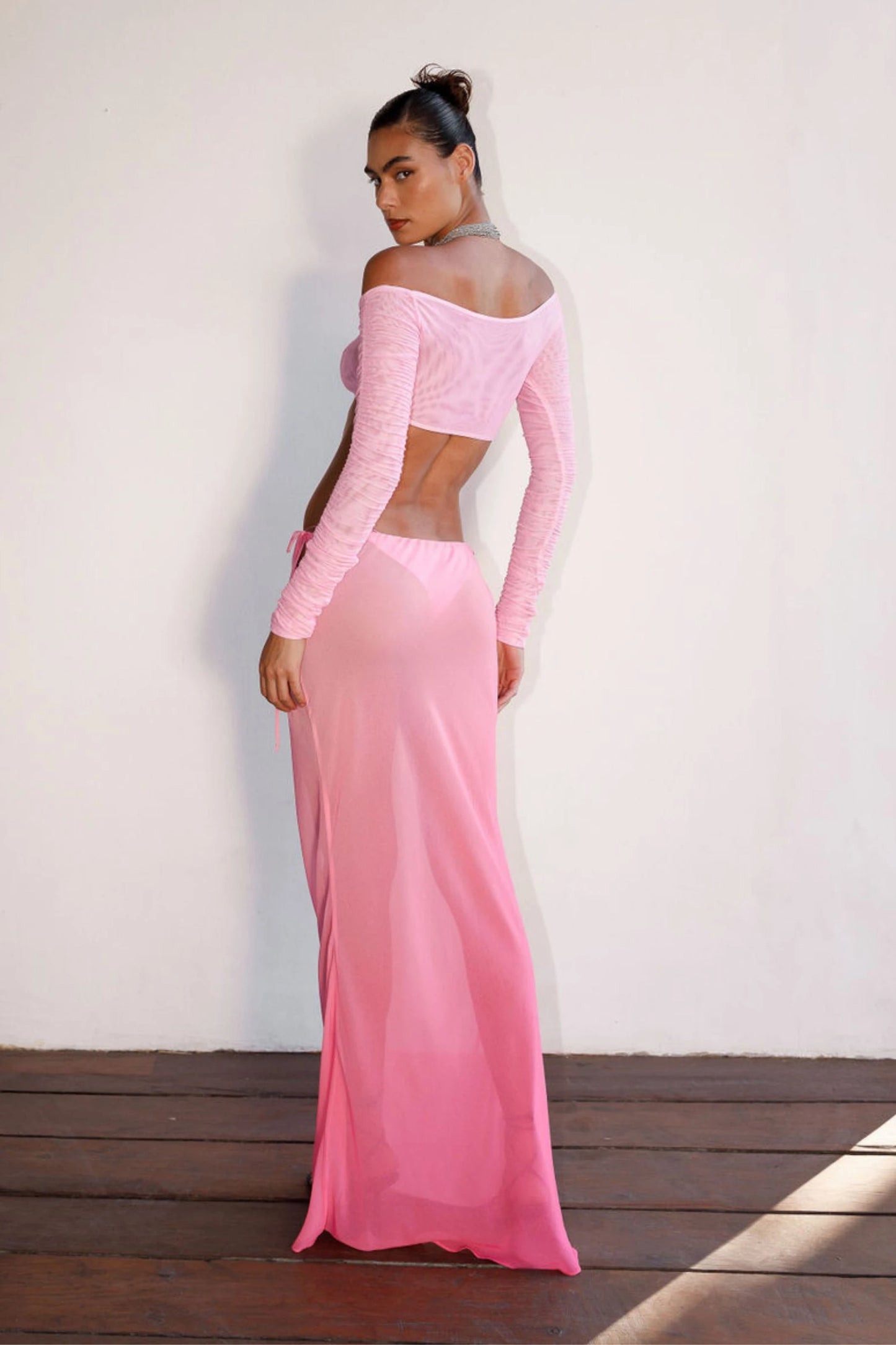 PINK GRADIENT MERMAID SKIRT