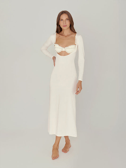 SILVANA DRESS WHITE