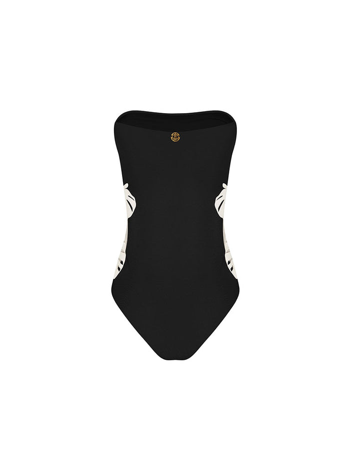 MAILLOT DE BAIN UNE PIÈCE IVANA NOIR