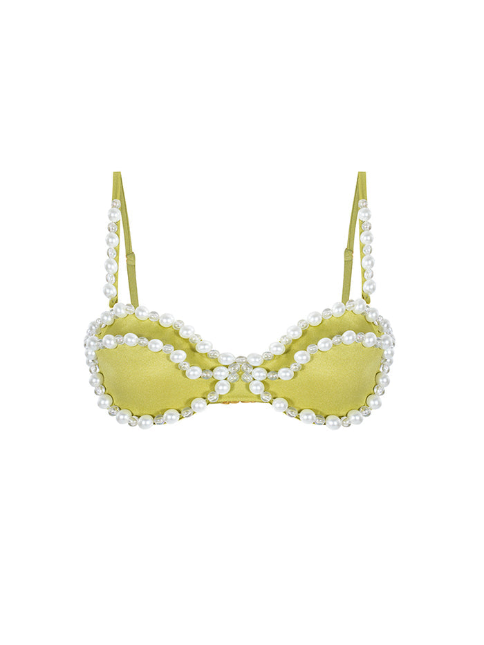 ENSEMBLE BIKINI VERT SILVANA