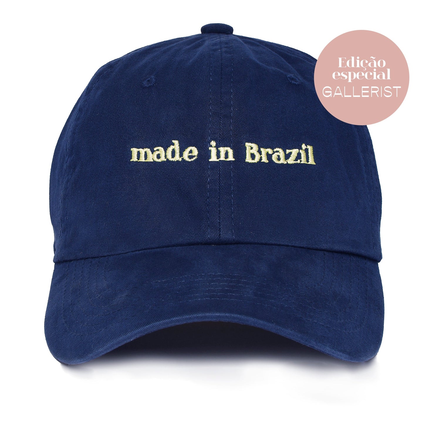 CHAPEAU FABRIQUÉ AU BRÉSIL BLEU MARINE