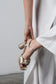 Alessia Sandals Gold