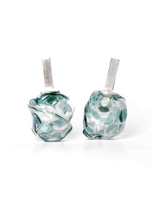 Blue Soplo M Earrings