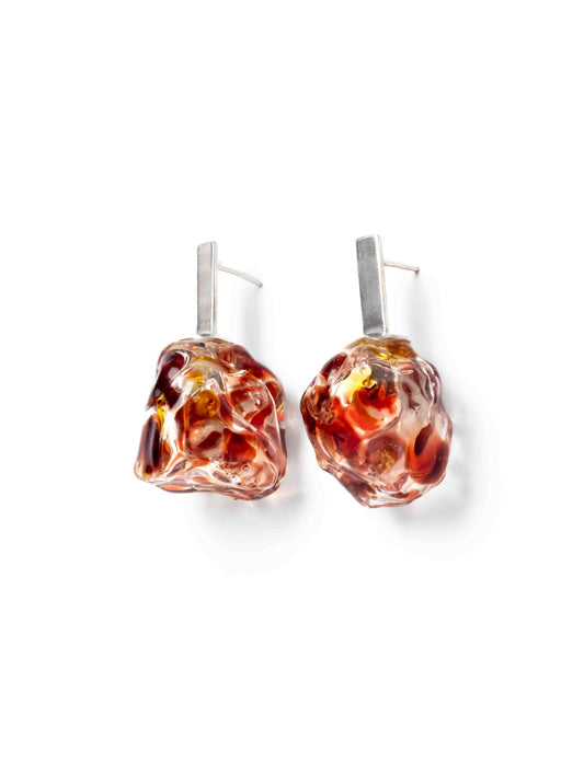 Red Soplo M Earrings