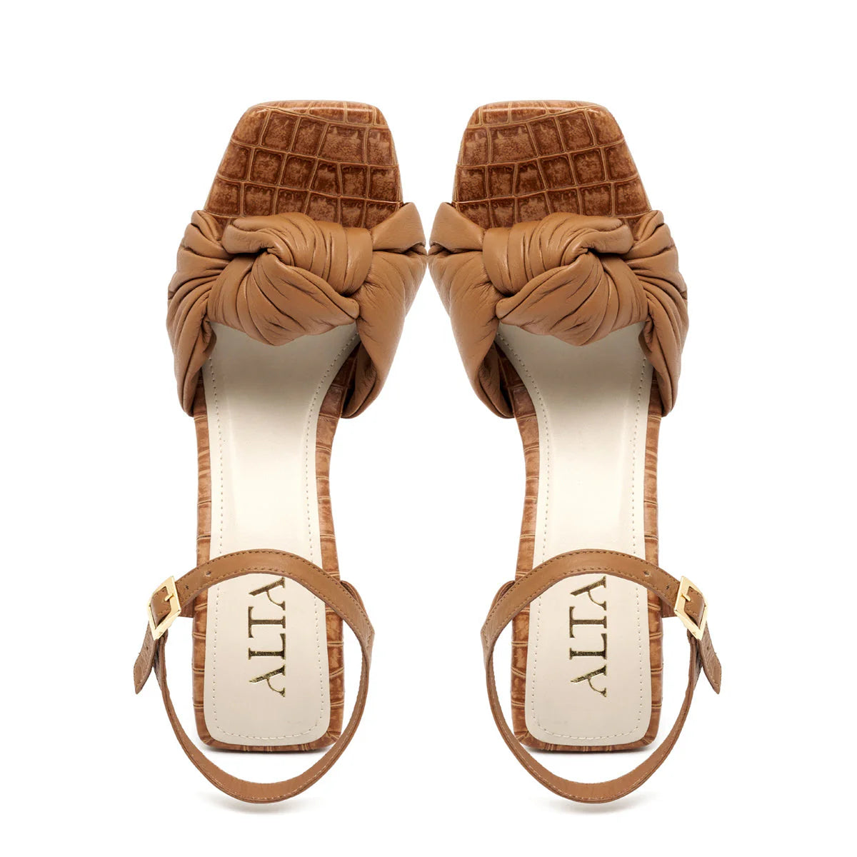 Alessia Sandals Brown