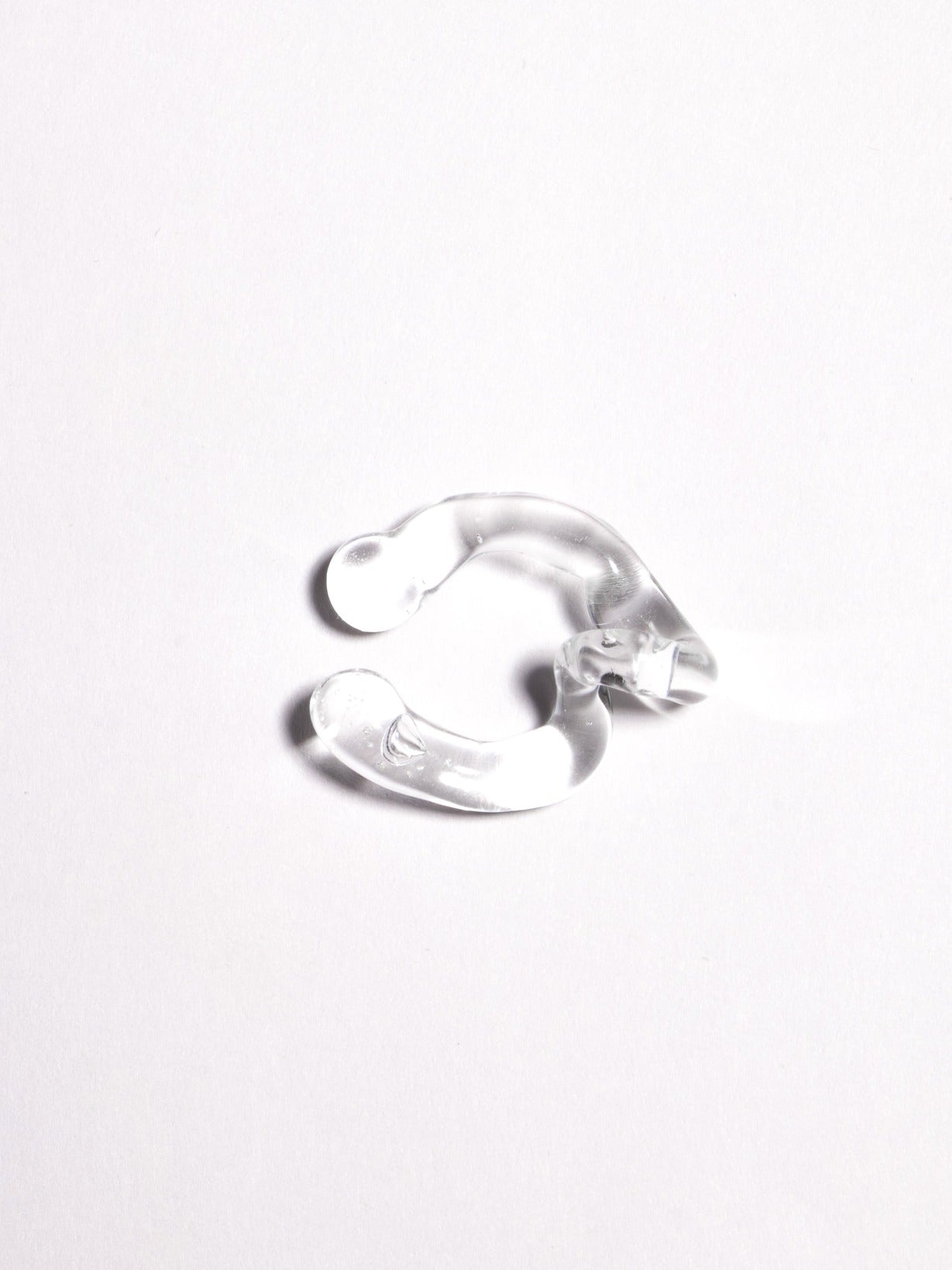 INTERCONEXION EARCUFF TRANSPARENT