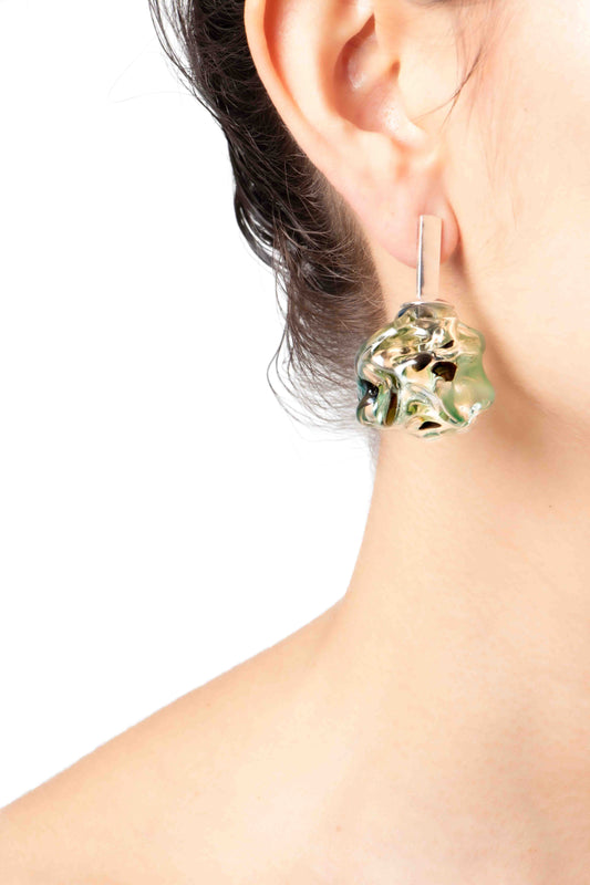 Green Soplo M Earrings