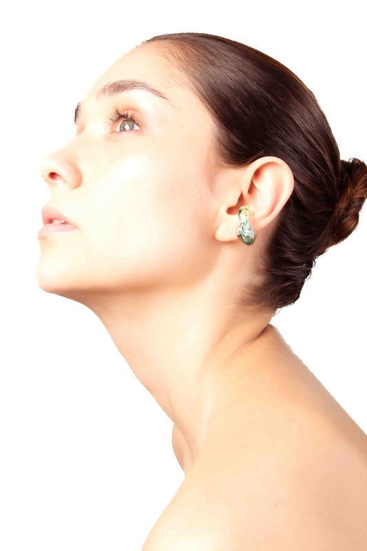 Green Soplo Earcuff