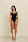 Minimal One-Piece Black