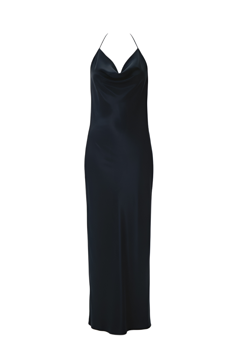 Nath Long Dress Black
