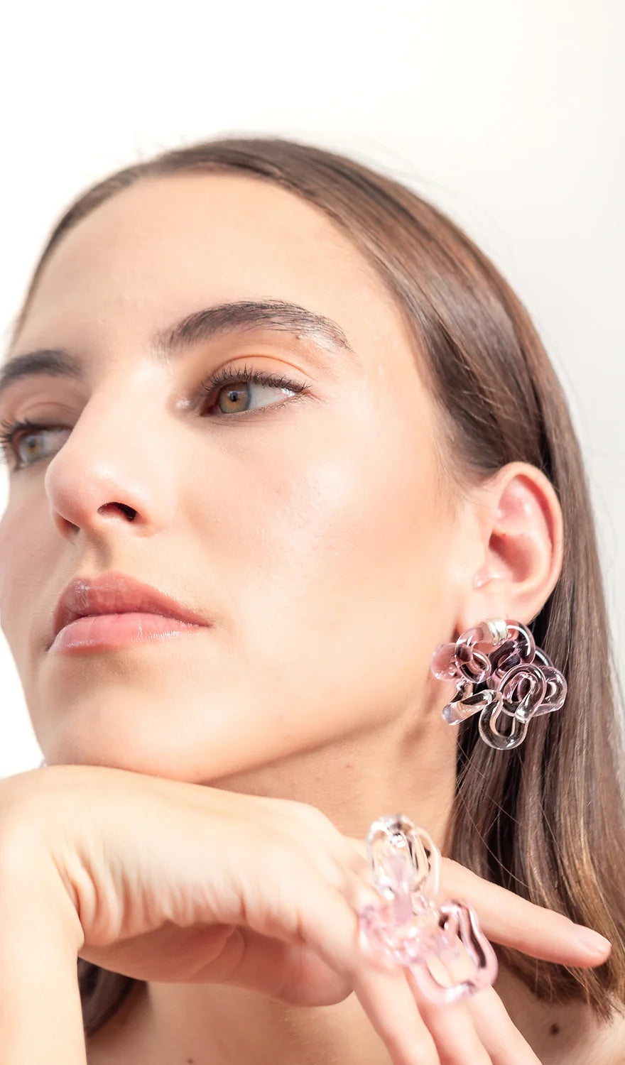 PINK AMOR EARRINGS