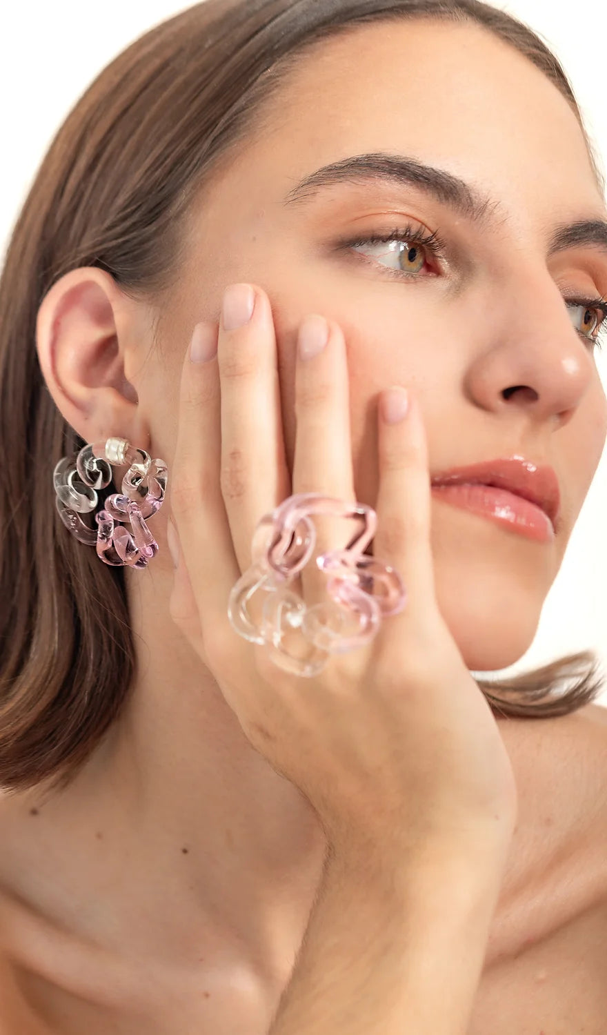 PINK AMOR EARRINGS