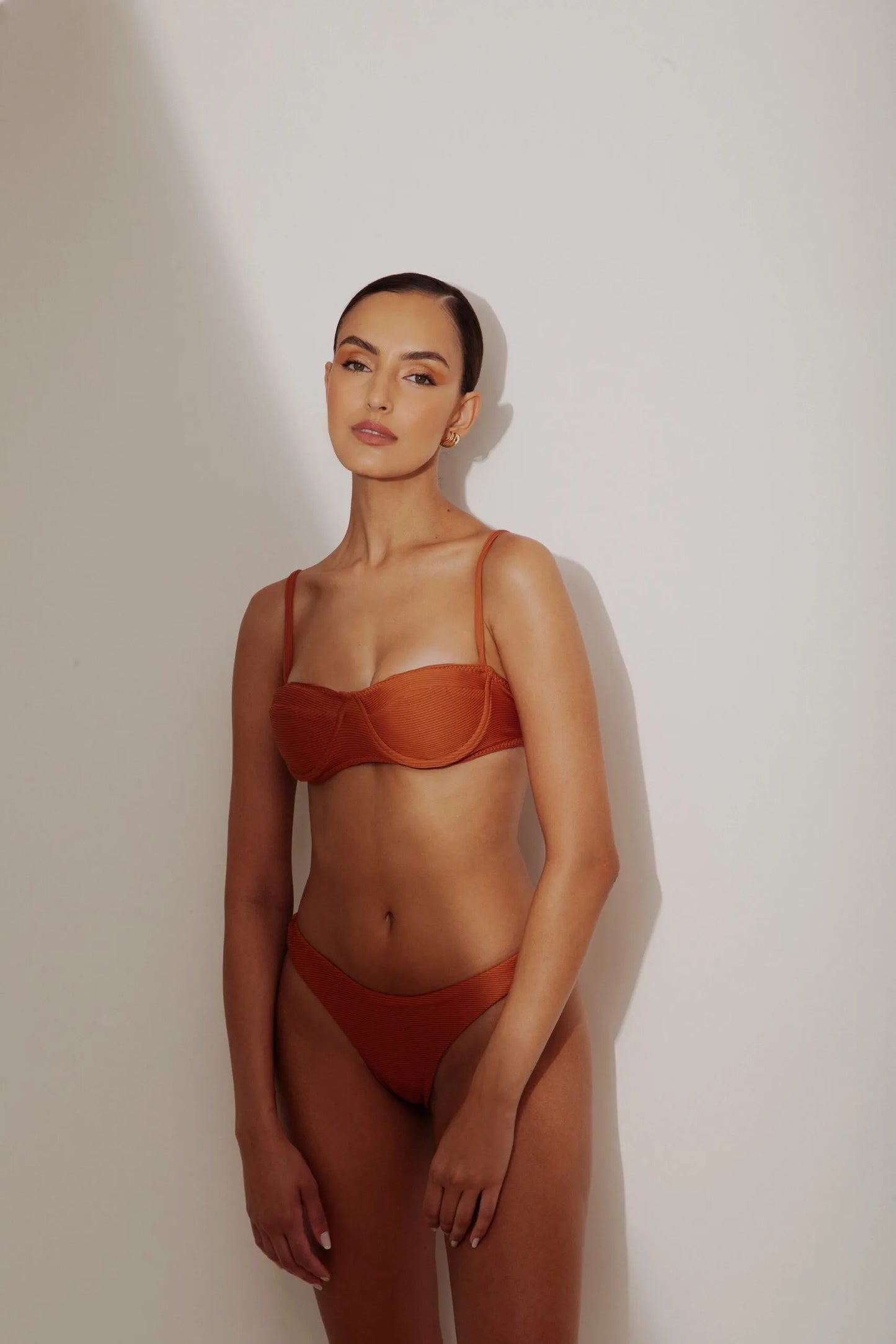 BIKINI SET HALF CUP BREEZE TERRACOTTA