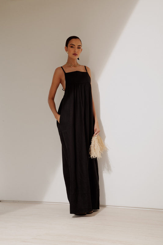 LONG DRESS ESSENCE BLACK