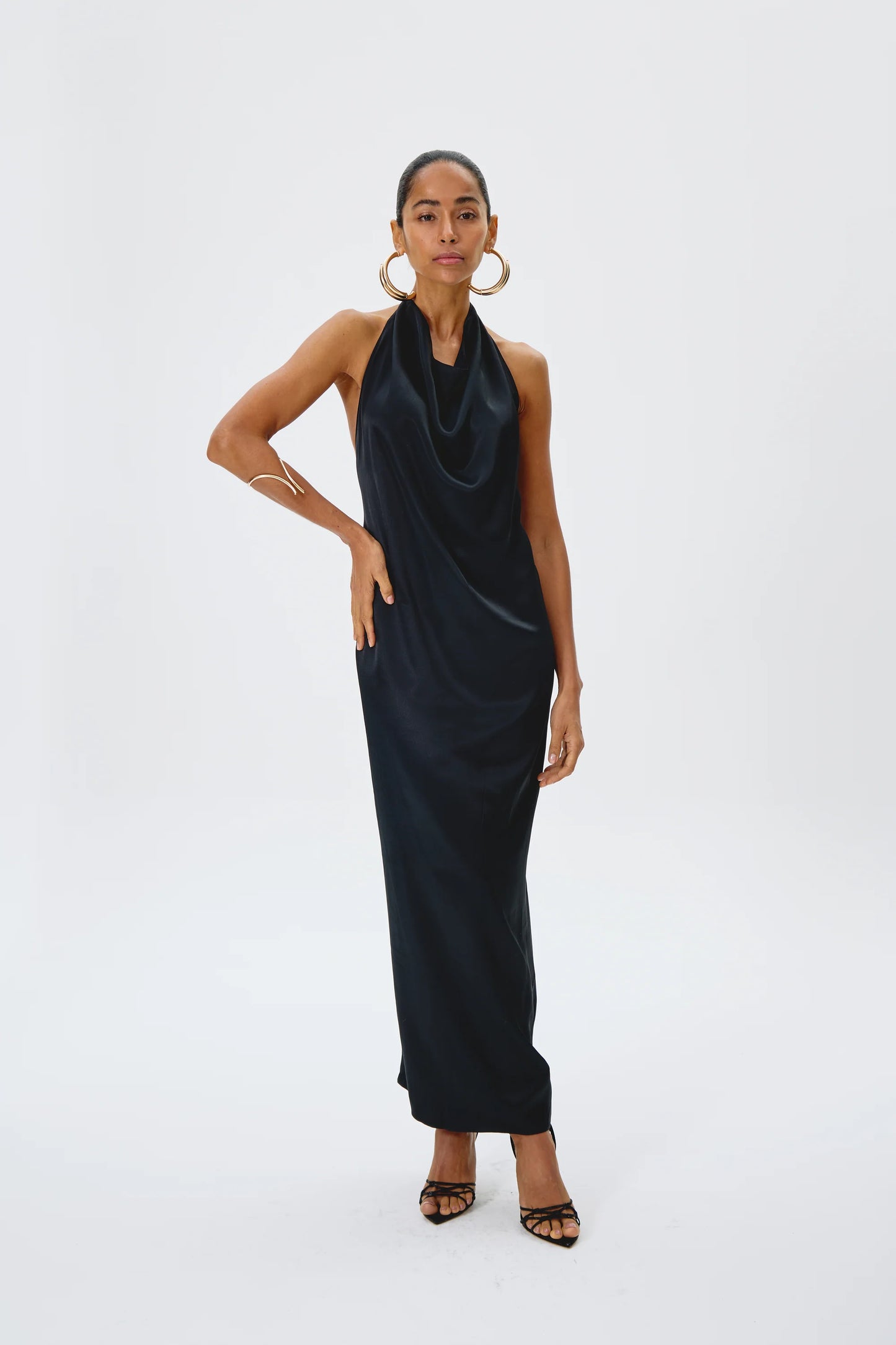 Nath Long Dress Black