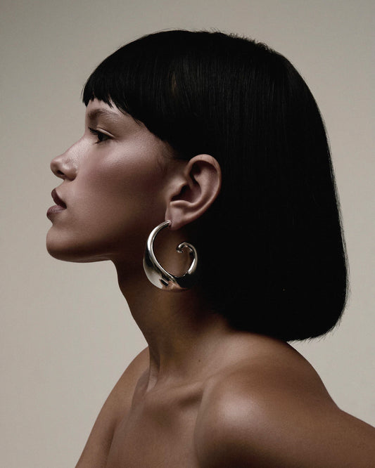 Starry Hoops Silver